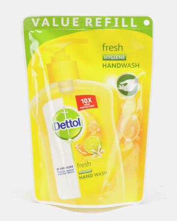 Dettol Hygiene Liquid Hand Wash Fresh Refill Pouch 200ml