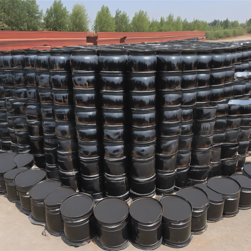 70/100 penetration grade bitumen in steel drums supplied in bulk from South Africa