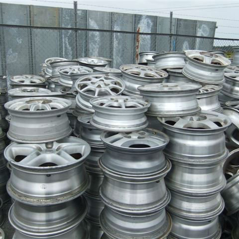 Aluminum Alloy Wheel Scrap