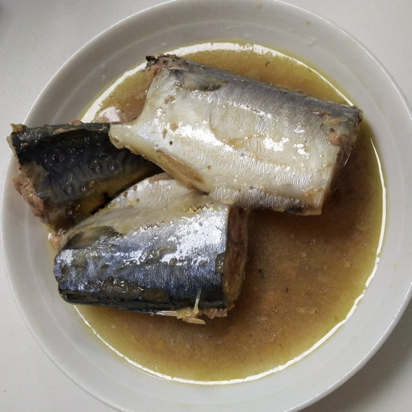 Canned Mackerel In Brine