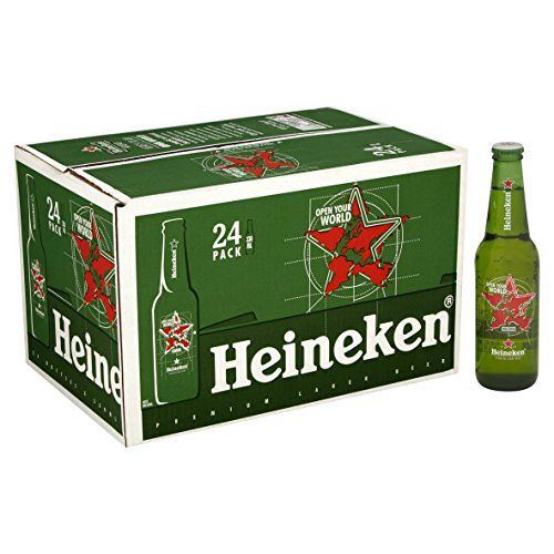 Heineken Lager Beer Bottle