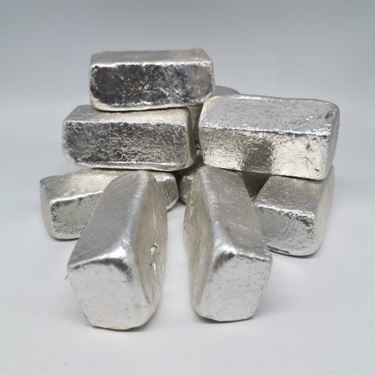 Silver White 99.9% Magnesium Ingot