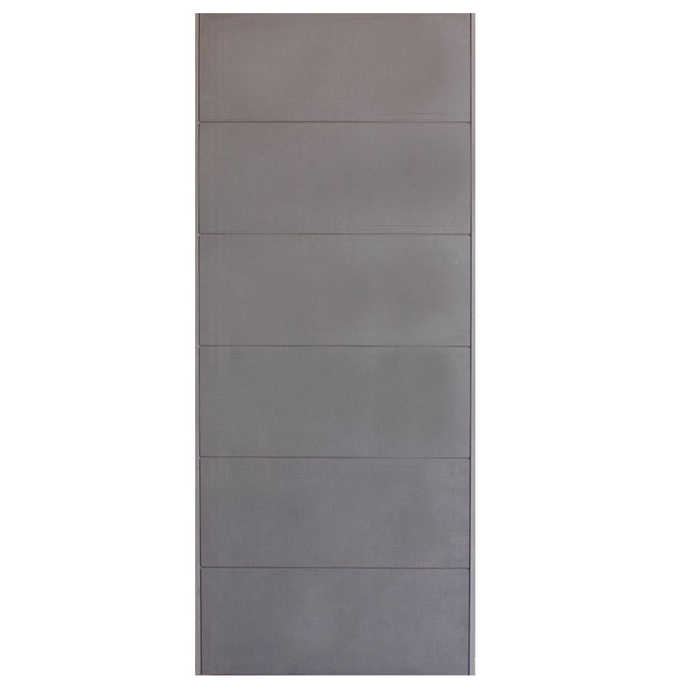 Outdoor Heavy Duty Fibre Door Horizontal 6 Slat