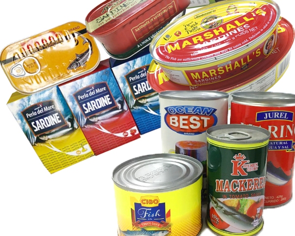 Canned Sardine In Different Sizes