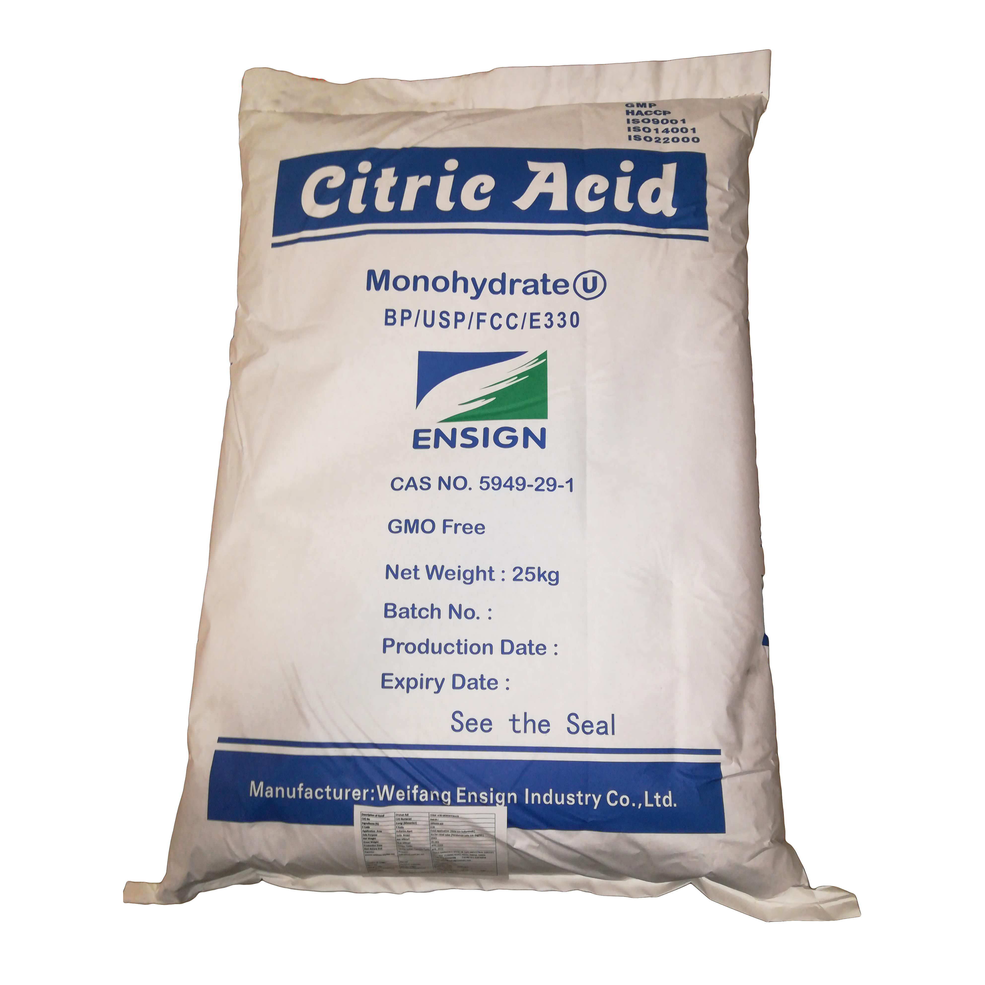 Citric Acid Monohydrate