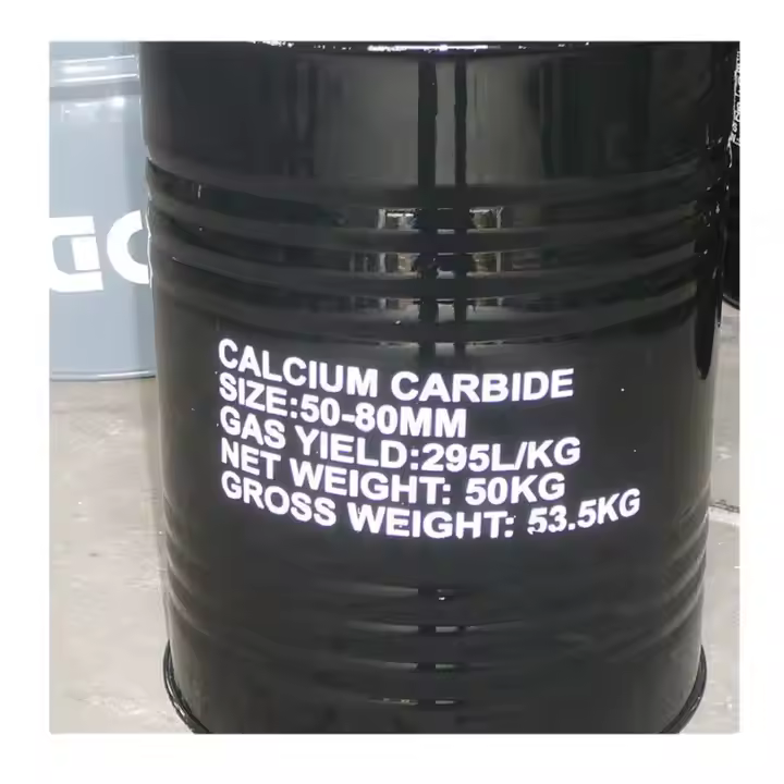 50-80mm Calcium Carbide Gas Cac2