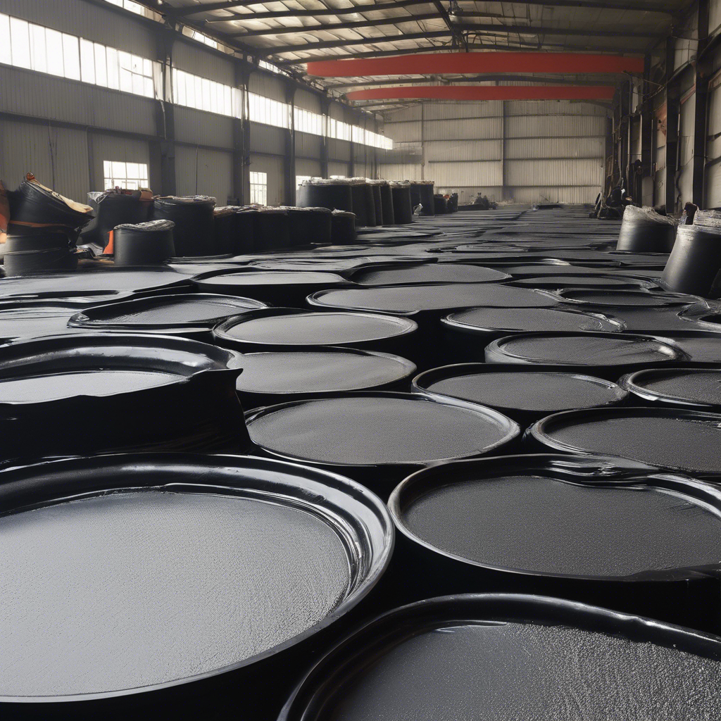 60/70 penetration grade bitumen drums loaded for export from Durban, South Africa